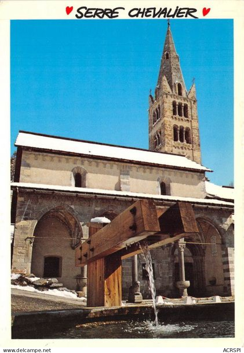 VILLENEUVE LA SALLE SERRE CHEVALIER Eglise De La Salle 2(scan Recto-verso) MA1838 - Serre Chevalier