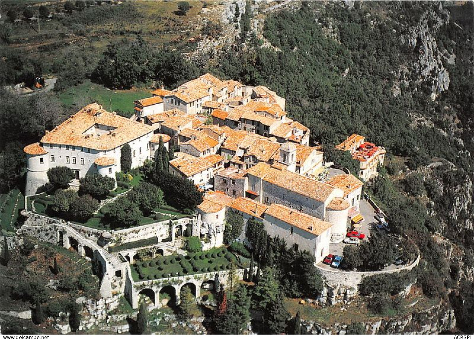 GOURDON Le Village Perche 19(scan Recto-verso) MA1837 - Gourdon