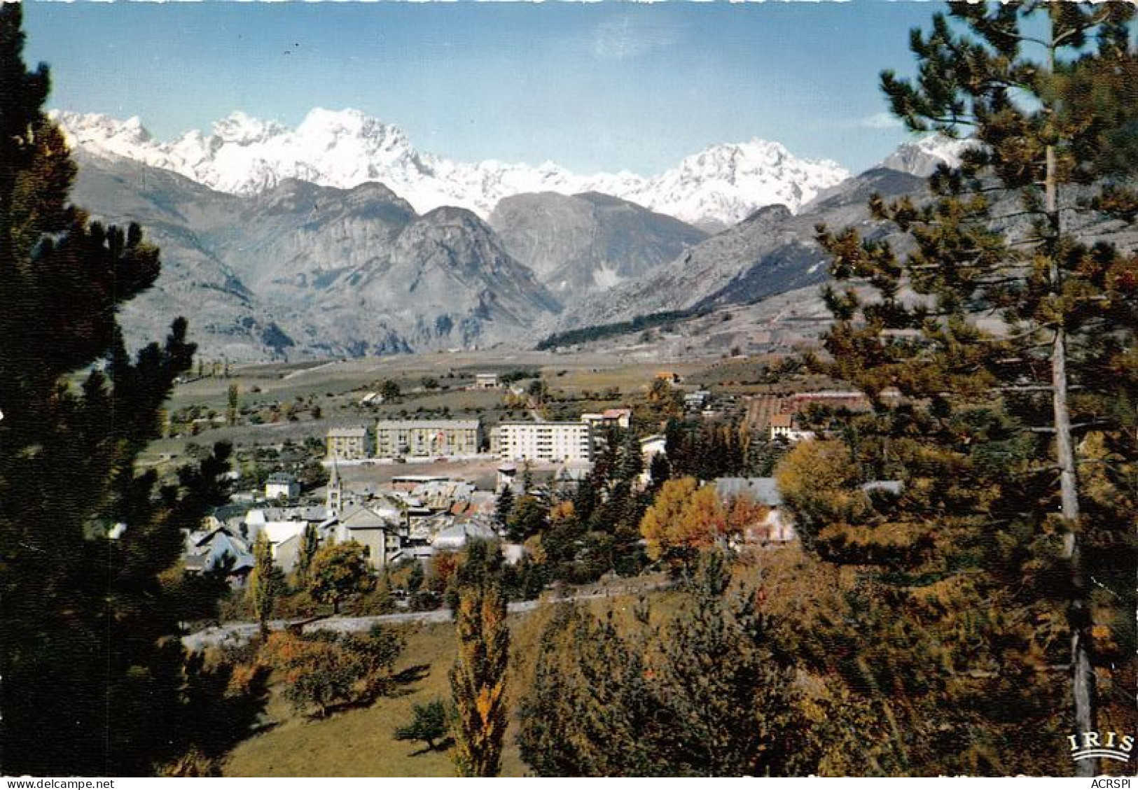 GUILLESTRE La Ville Et Le Massif Du Pelvoux 3(scan Recto-verso) MA1836 - Guillestre