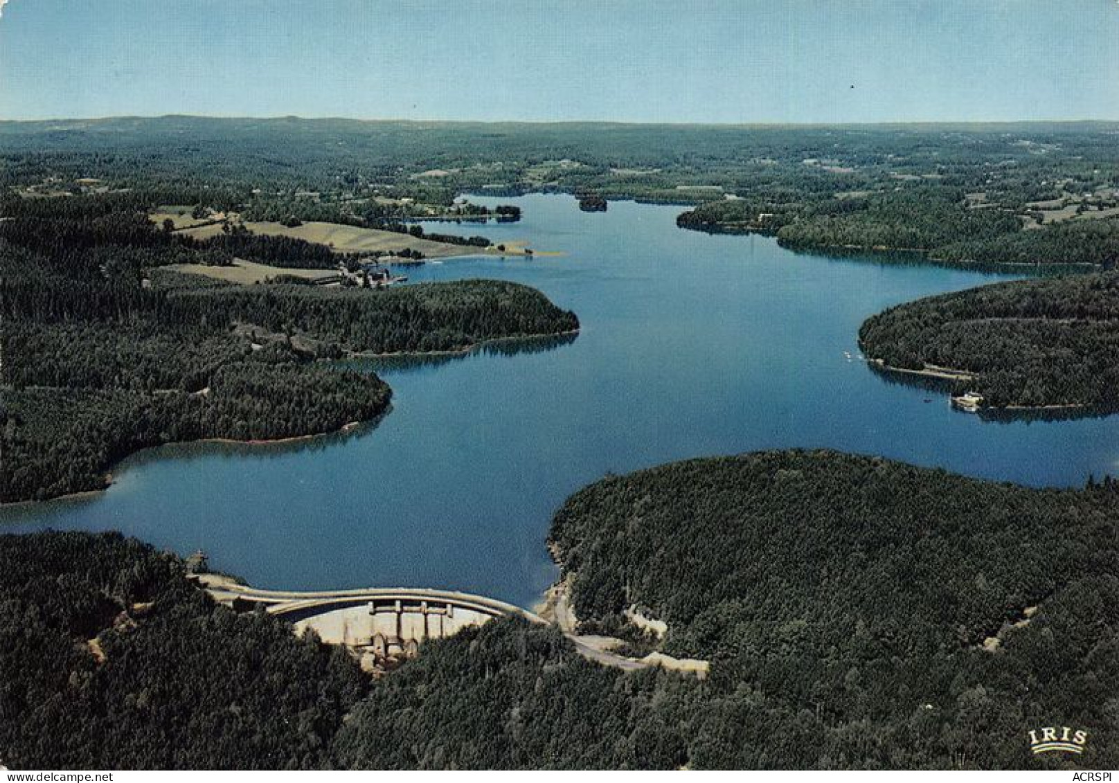 ENVIRONS DE NEUVIC D USSEL Le Barrage Et Le Lac De La Triouzoune 12(scan Recto-verso) MA1835 - Ussel