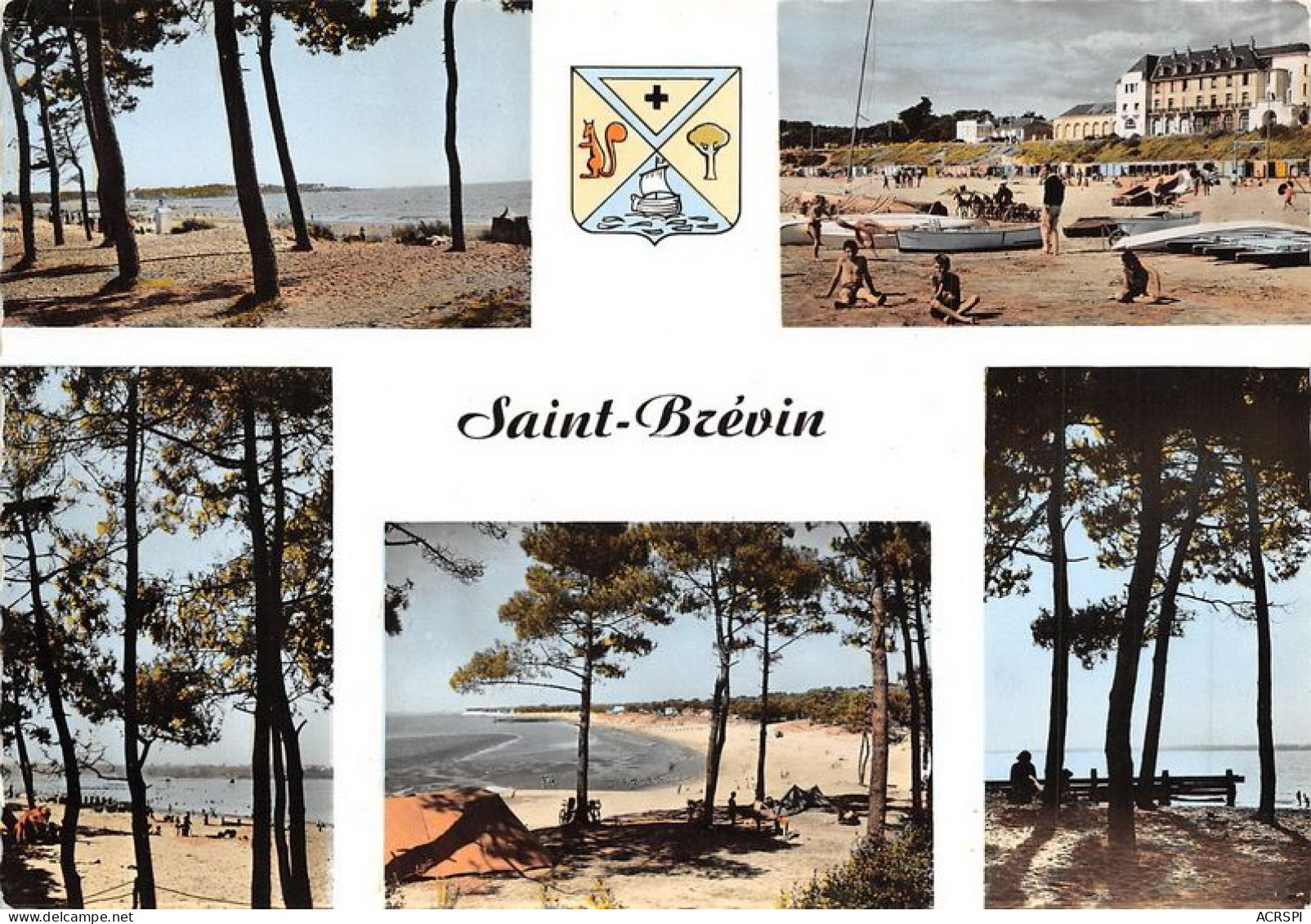 SAINT BREVIN La Plage Et Les Pins La Plage Et Le Casino 2(scan Recto-verso) MA1833 - Saint-Brevin-les-Pins