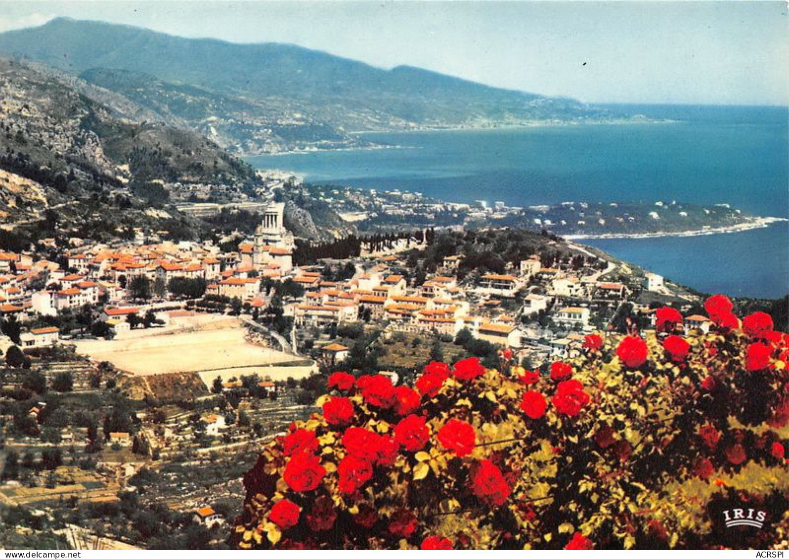 LA TURBIE Vue Generale Le Cap Martin Et Au Fond L Italie 8(scan Recto-verso) MA1831 - La Turbie