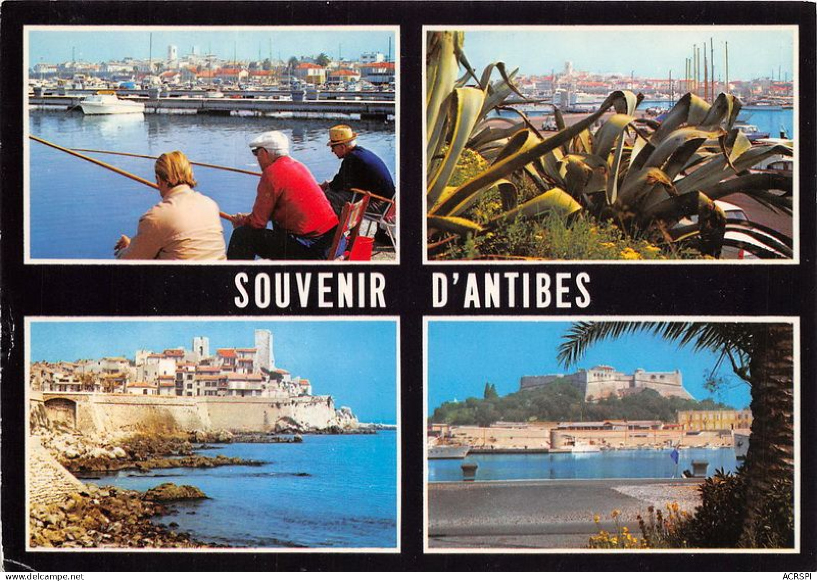 Souvenir D ANTIBES 11(scan Recto-verso) MA1829 - Antibes - Les Remparts