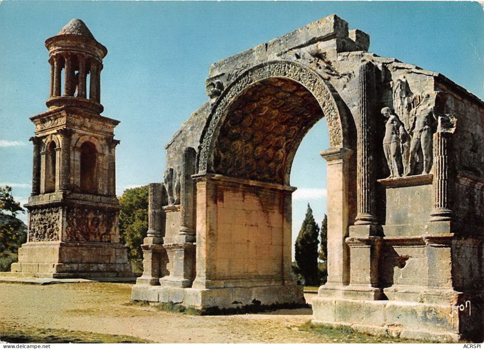 SAINT REMY Plateau Des Antiques Arc De Triomphe Et Mausolee 10(scan Recto-verso) MA1828 - Saint-Remy-de-Provence