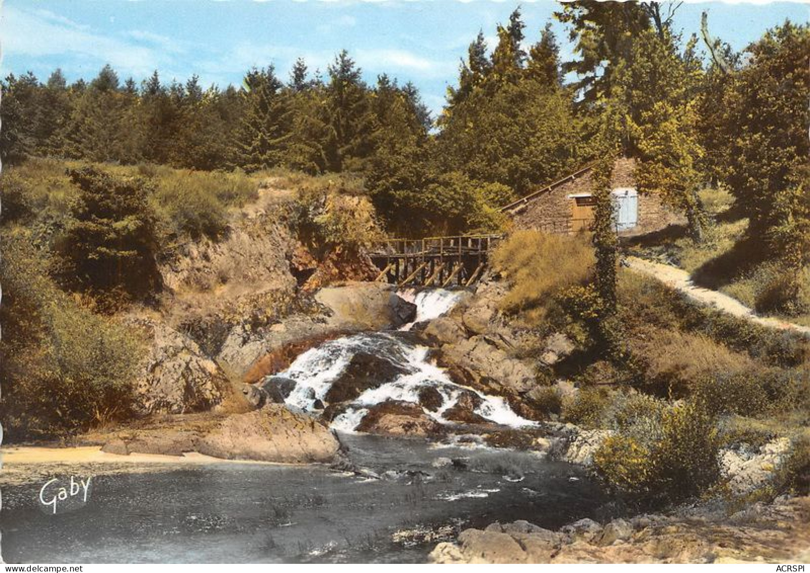 PLOERMEL Cascade De L Etang Au Duc 10(scan Recto-verso) MA1826 - Ploërmel