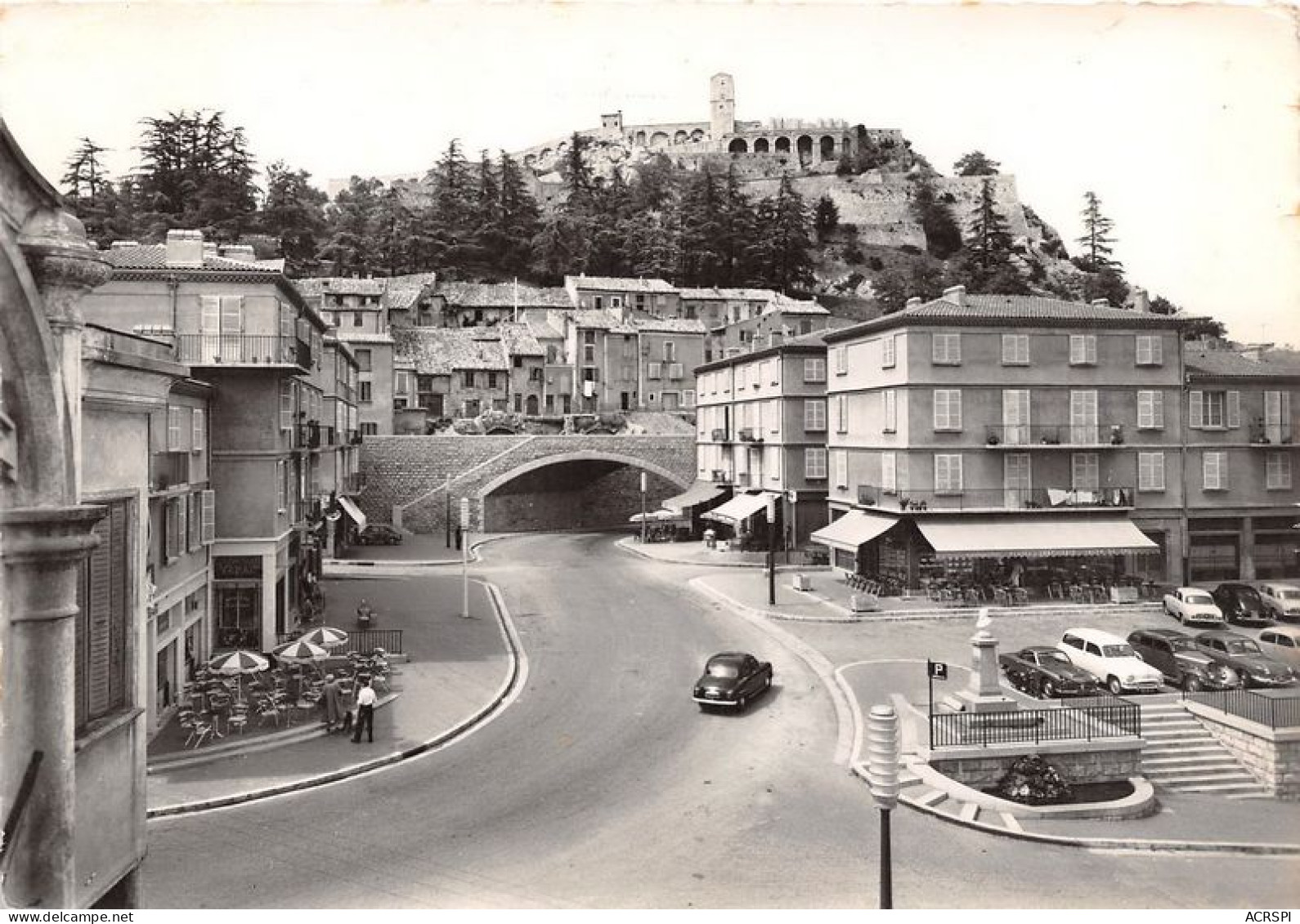 SISTERON Le Tunnel Et La Citadelle 19(scan Recto-verso) MA1862 - Sisteron