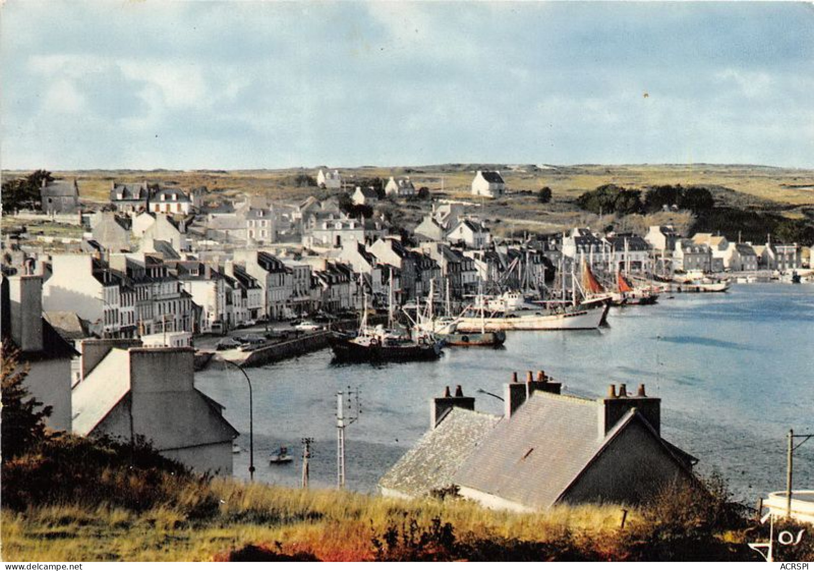 CAMARET Vue Generale Et Bateaux De Peche Dans Le Port 12(scan Recto-verso) MA1860 - Camaret-sur-Mer