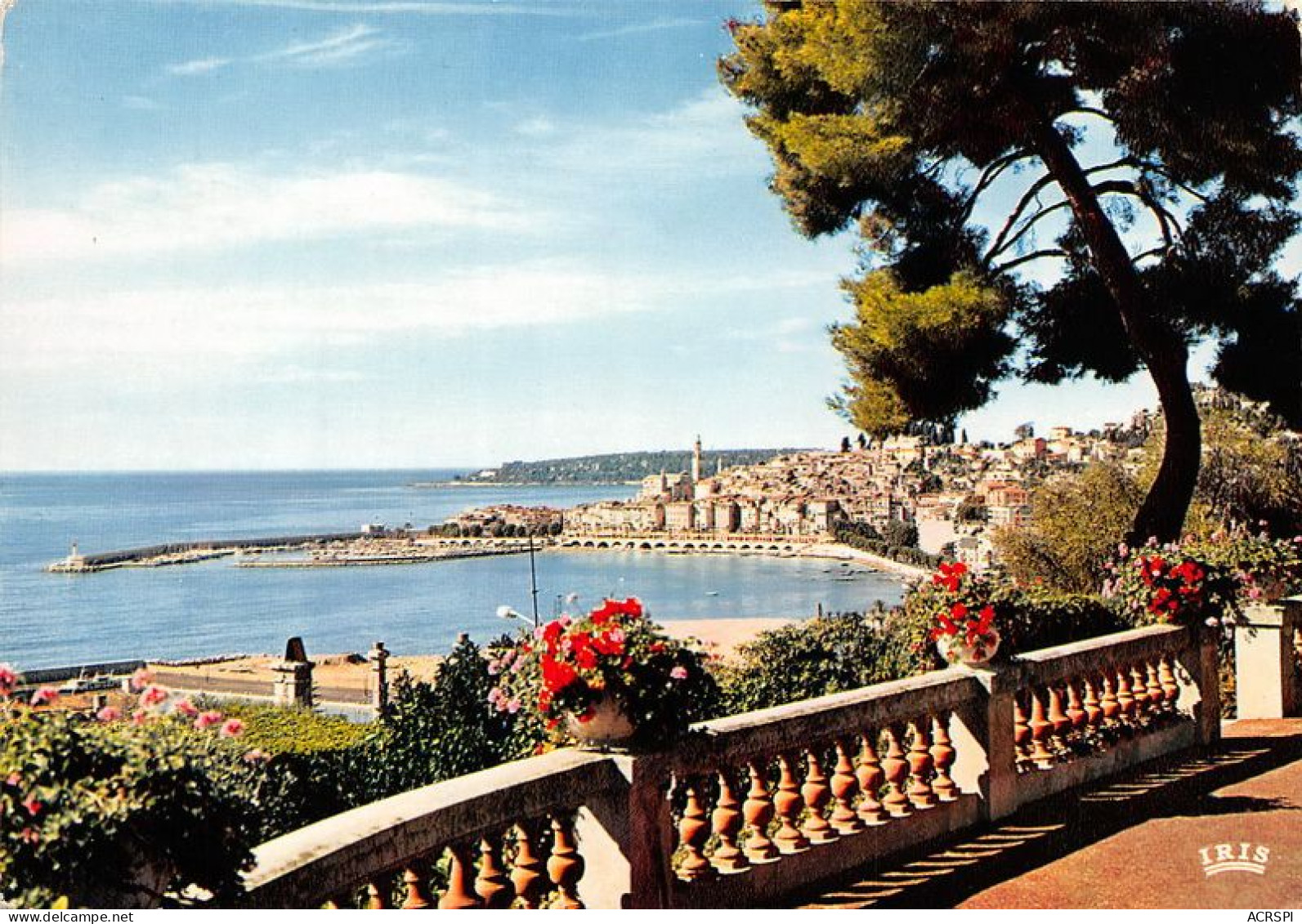 MENTON Echappee Sur La Vieille Ville 22(scan Recto-verso) MA1856 - Menton