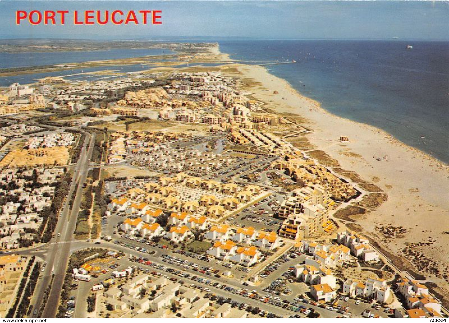 PORT LEUCATE Vue Generale 15(scan Recto-verso) MA1849 - Leucate