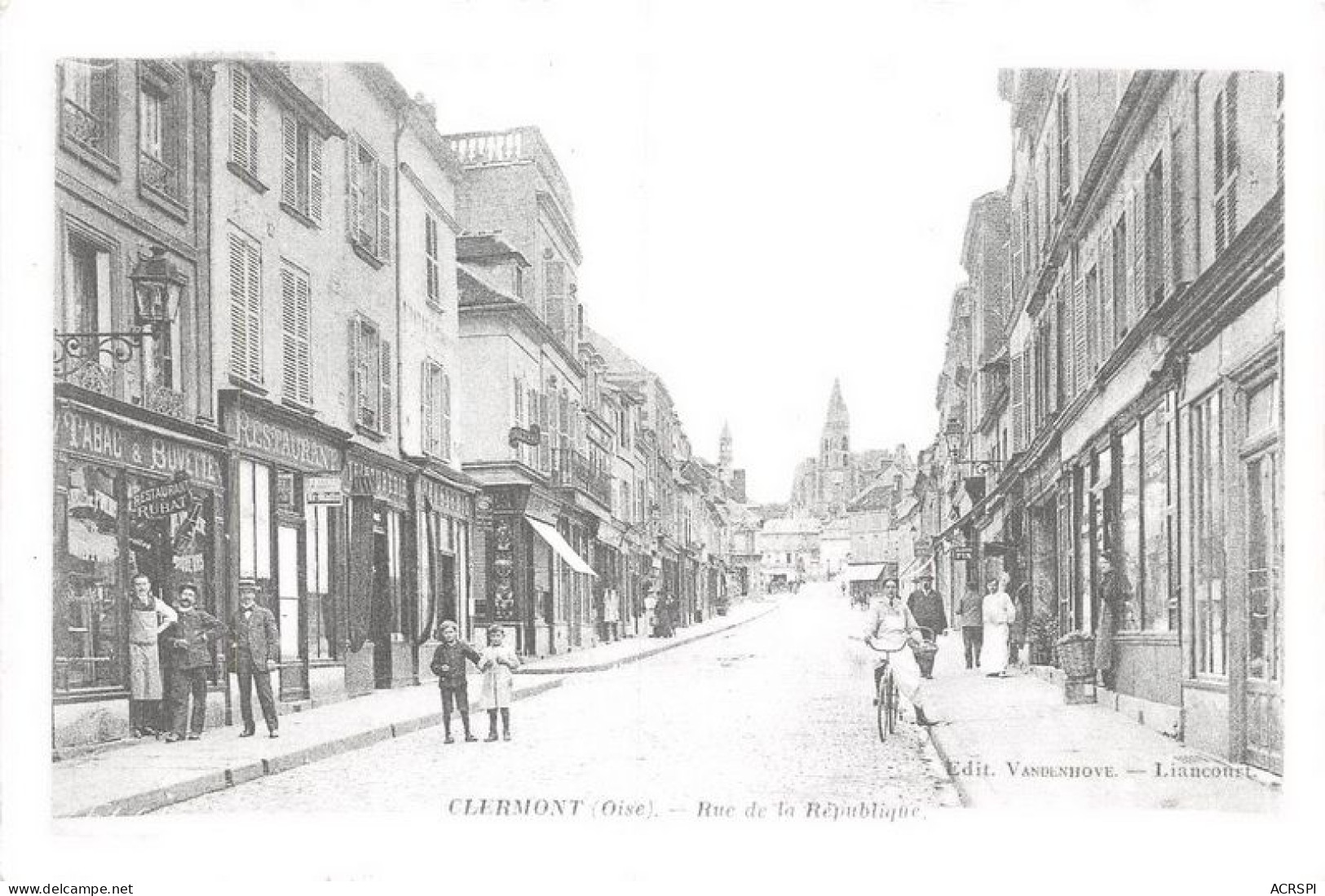 CLERMONT Rue De La Republique 27(scan Recto-verso) MA1845 - Clermont