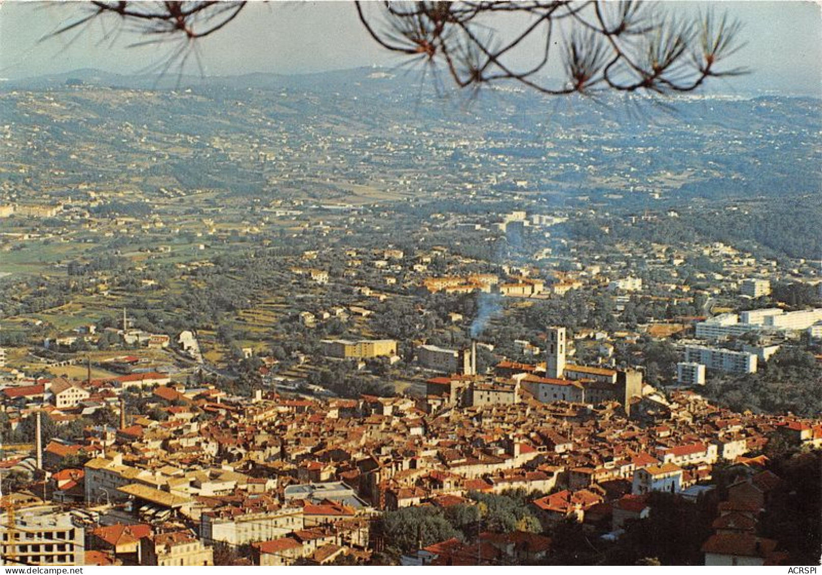 GRASSE Vue Generale 25(scan Recto-verso) MA1878 - Antibes - Les Remparts