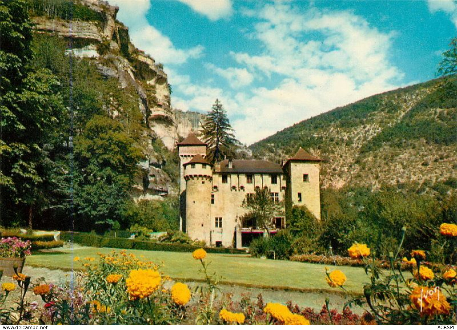 Gorges Du Tarn  Chateau De La Caze   1   (scan Recto-verso)MA1898Bis - Gorges Du Tarn