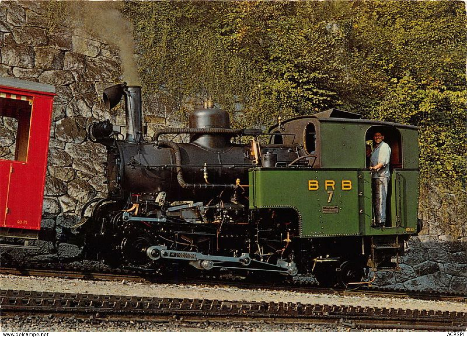 BRIENZE ROthornbahn 2350 M 14(scan Recto-verso) MA1896 - Trenes