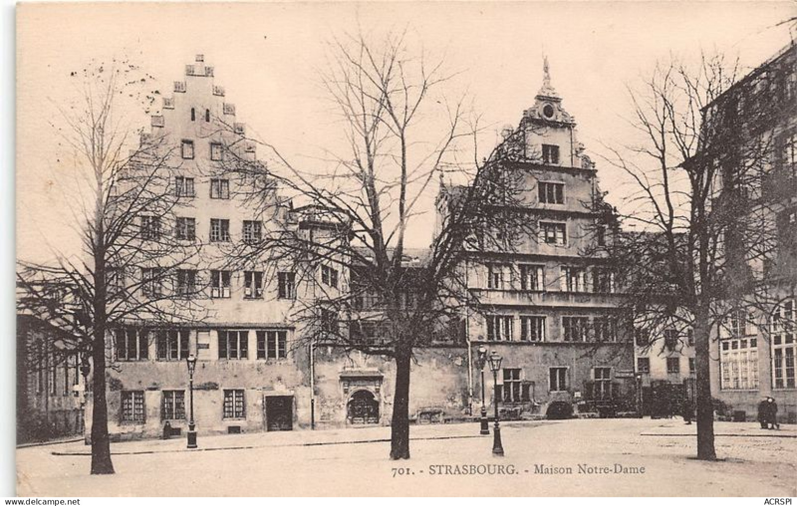 STRASBOURG Maison Notre Dame 2(scan Recto-verso) MA1885 - Strasbourg