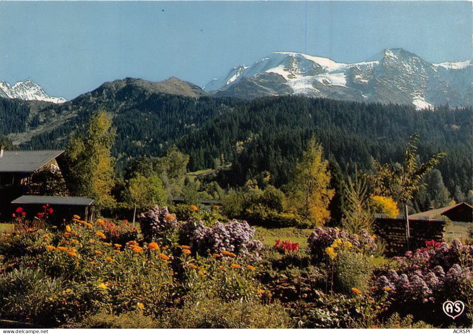 LES CONTAMINES MONTJOIE Biionnassay Les Miages Et La Berangere 19(scan Recto-verso) MA1883 - Les Contamines-Montjoie