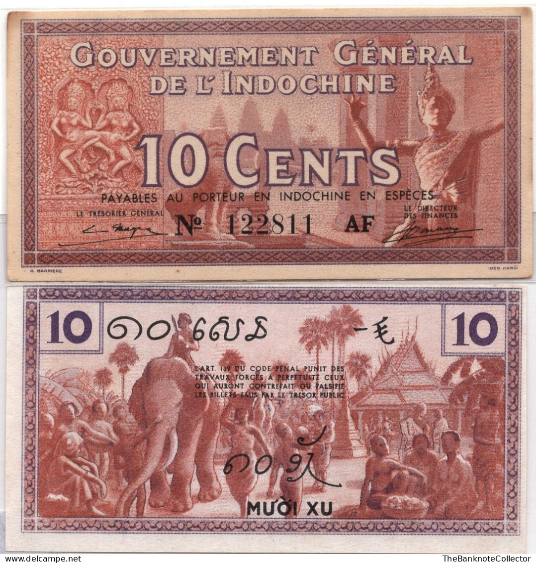 French Indochina 50 Cents ND 1939 P-85 - Other - Asia