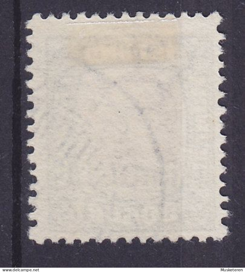 Iceland Dienstmarke 1936 Mi. 65, 50 Aur 'Double Heads' Overprinted M. Aufdruck 'Pjónusta' ERROR Variety 'Open 'P', Used - Servizio