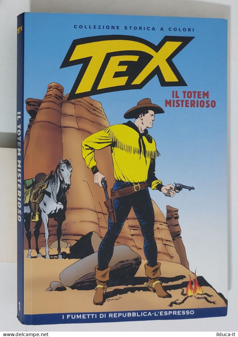 00189 TEX Collezione Storica Repubblica N. 2 - Il Totem Misterioso - Tex