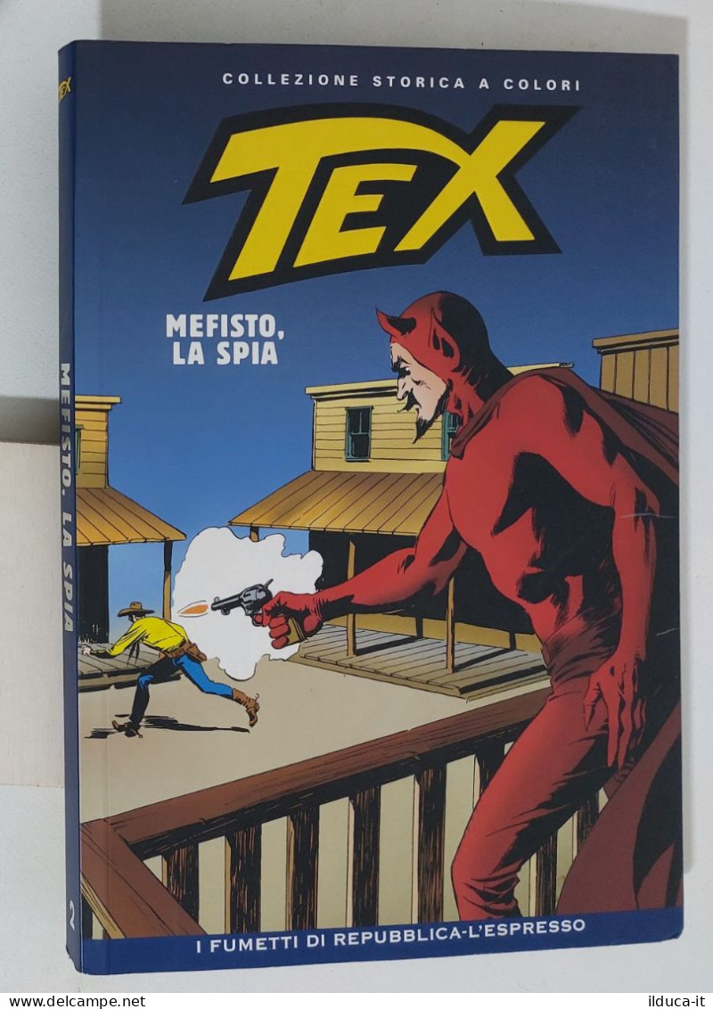 51891 TEX Collezione Storica Repubblica N. 2 - Mefisto, La Spia - Tex