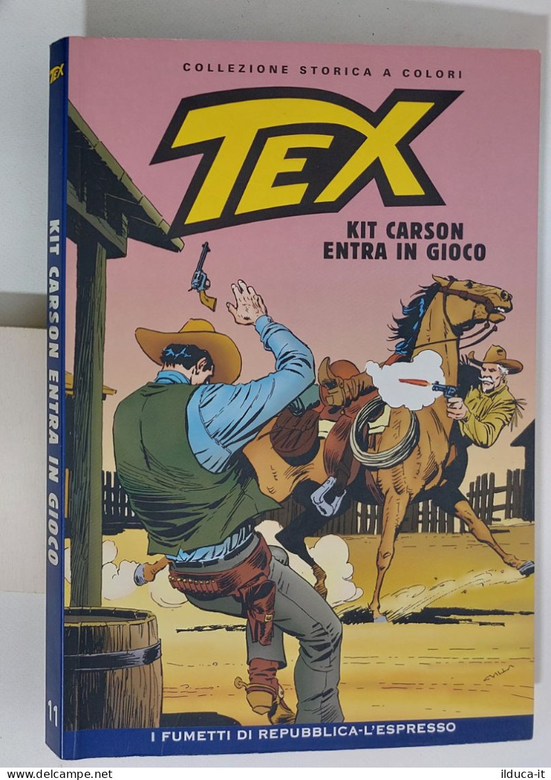 62343 TEX Collezione Storica Repubblica N. 11 - Kit Carson Entra In Gioco - Tex