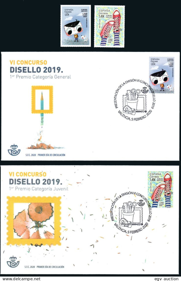 España - Edi ** 5290/1 - 2019 - Carpeta Presentación Serie + 2 Sobres De Primer Día - Storia Postale