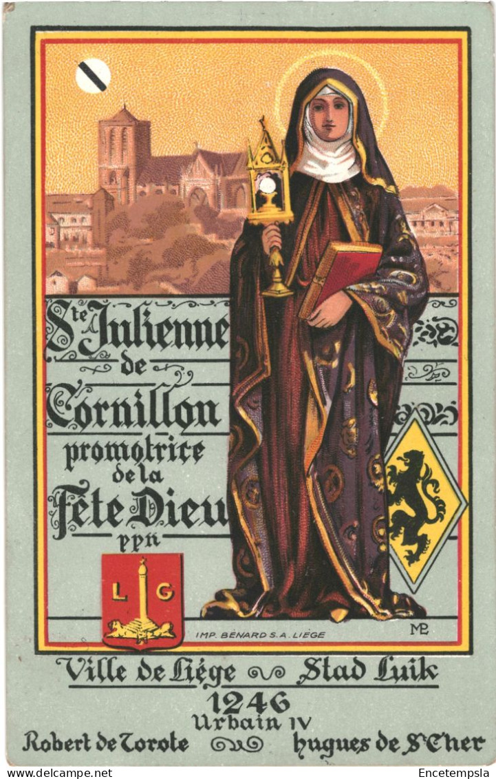 CPA Carte Postale Belgique Liège Ste Julienne De Cornillon Promotrice De La  Fête Dieu  VM79776 - Lüttich