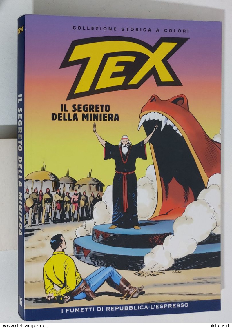 62350 TEX Collezione Storica Repubblica N. 16 - Il Segreto Della Miniera - Tex