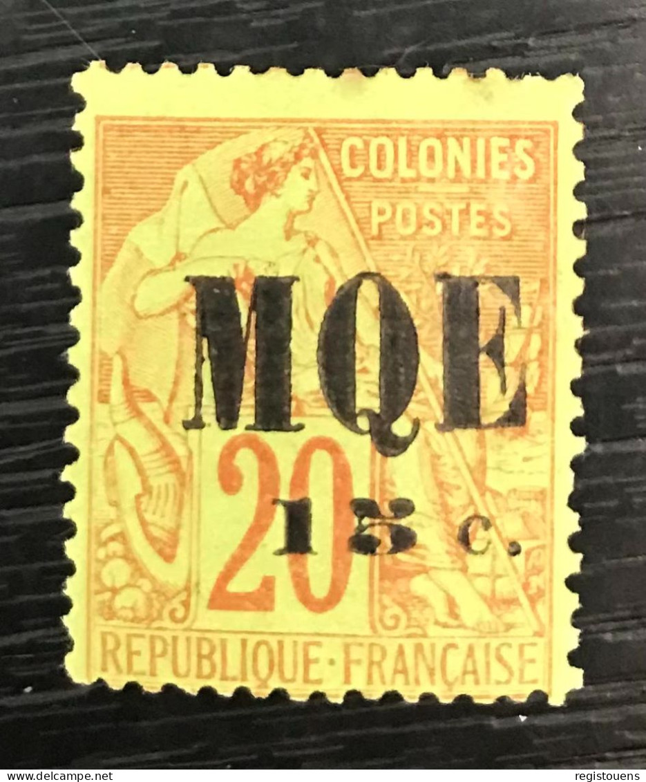 Timbre Oblitéré Colonies Martinique - Neufs