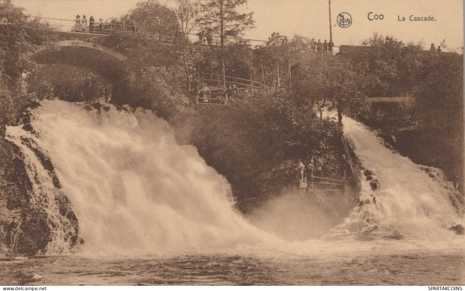 BELGIUM COO WATERFALL Province Of Liège Postcard CPA Unposted #PAD096.GB - Stavelot