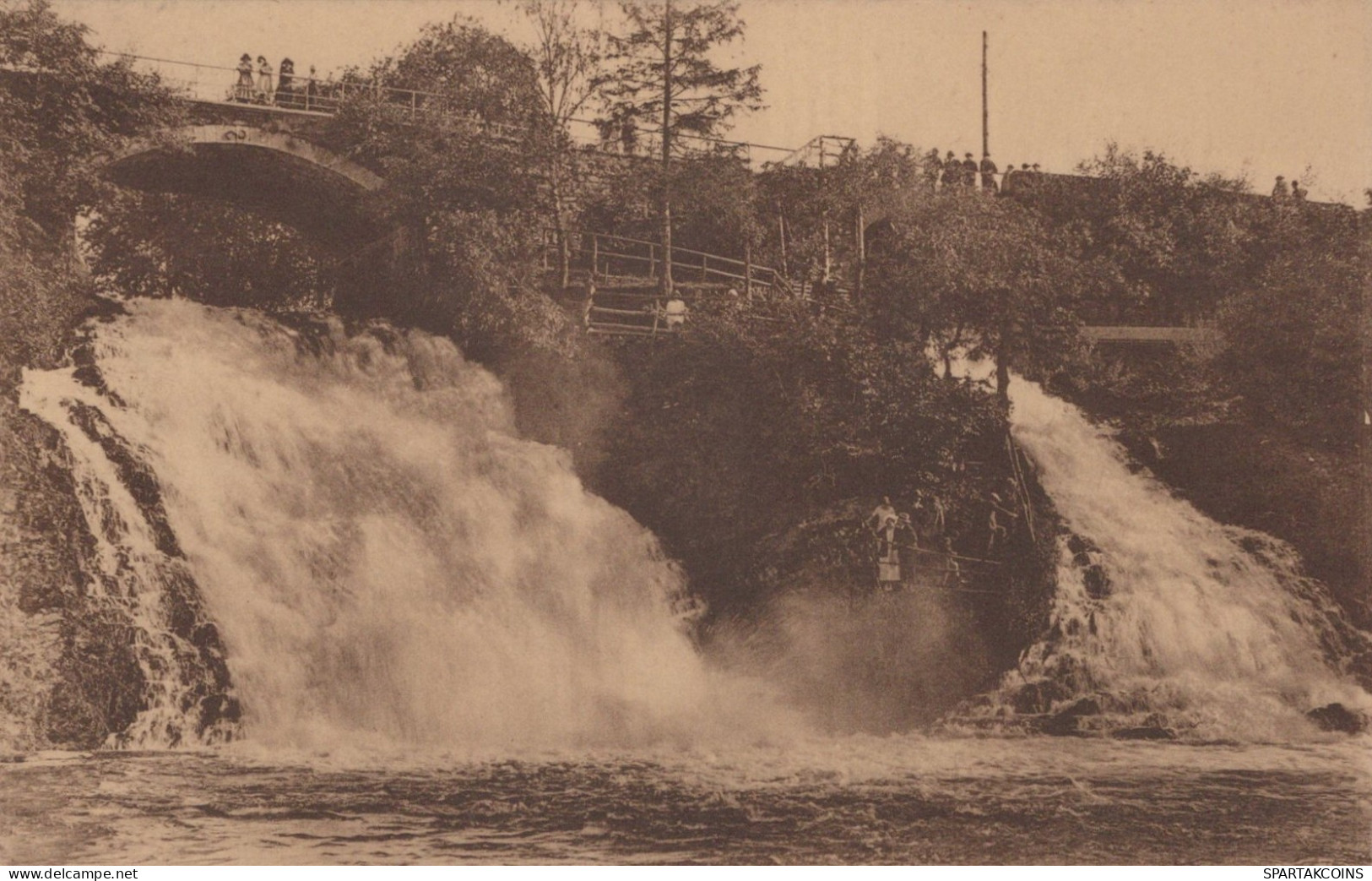 BELGIUM COO WATERFALL Province Of Liège Postcard CPA Unposted #PAD159.GB - Stavelot