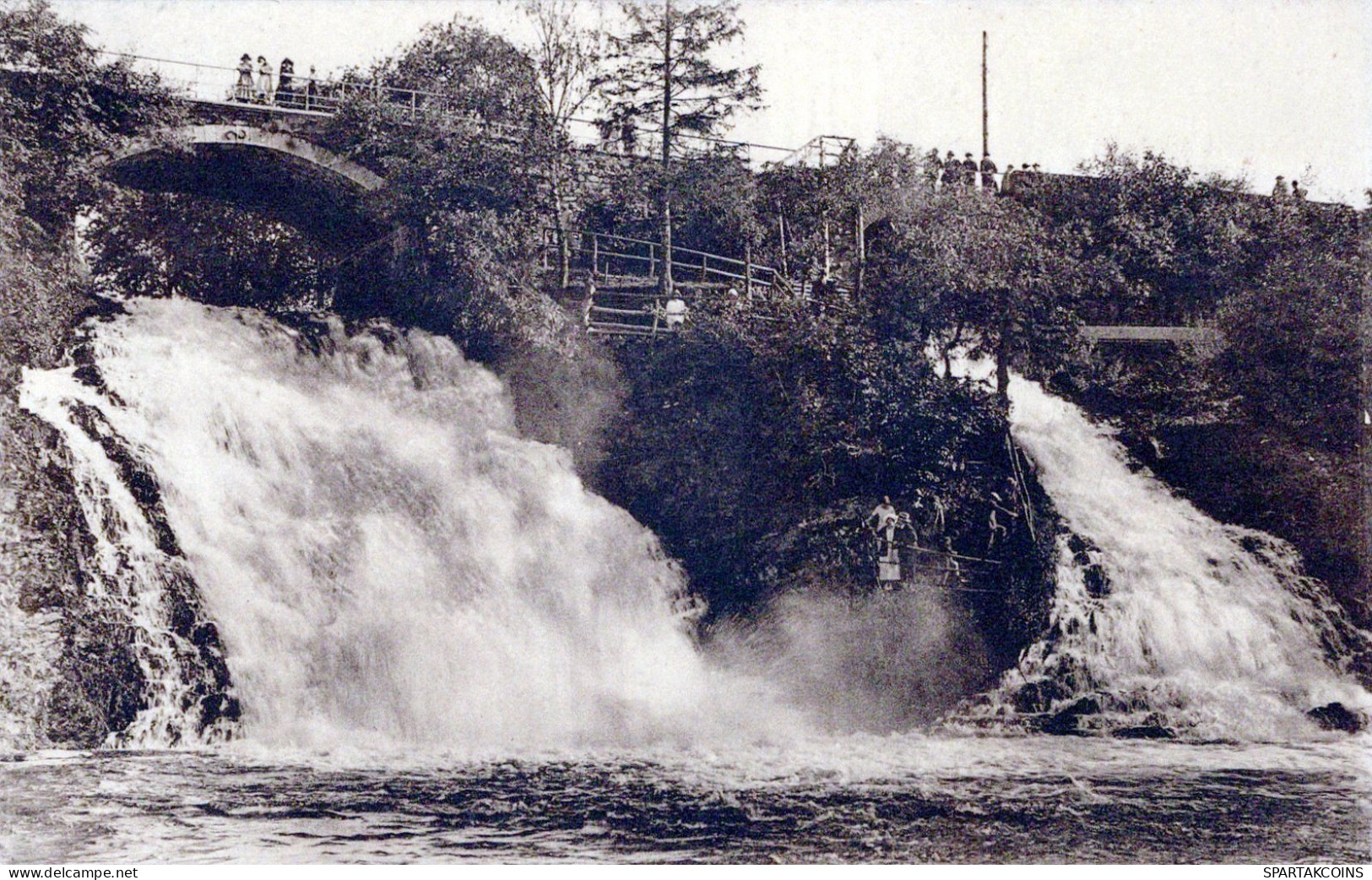 BELGIUM COO WATERFALL Province Of Liège Postcard CPA Unposted #PAD159.GB - Stavelot