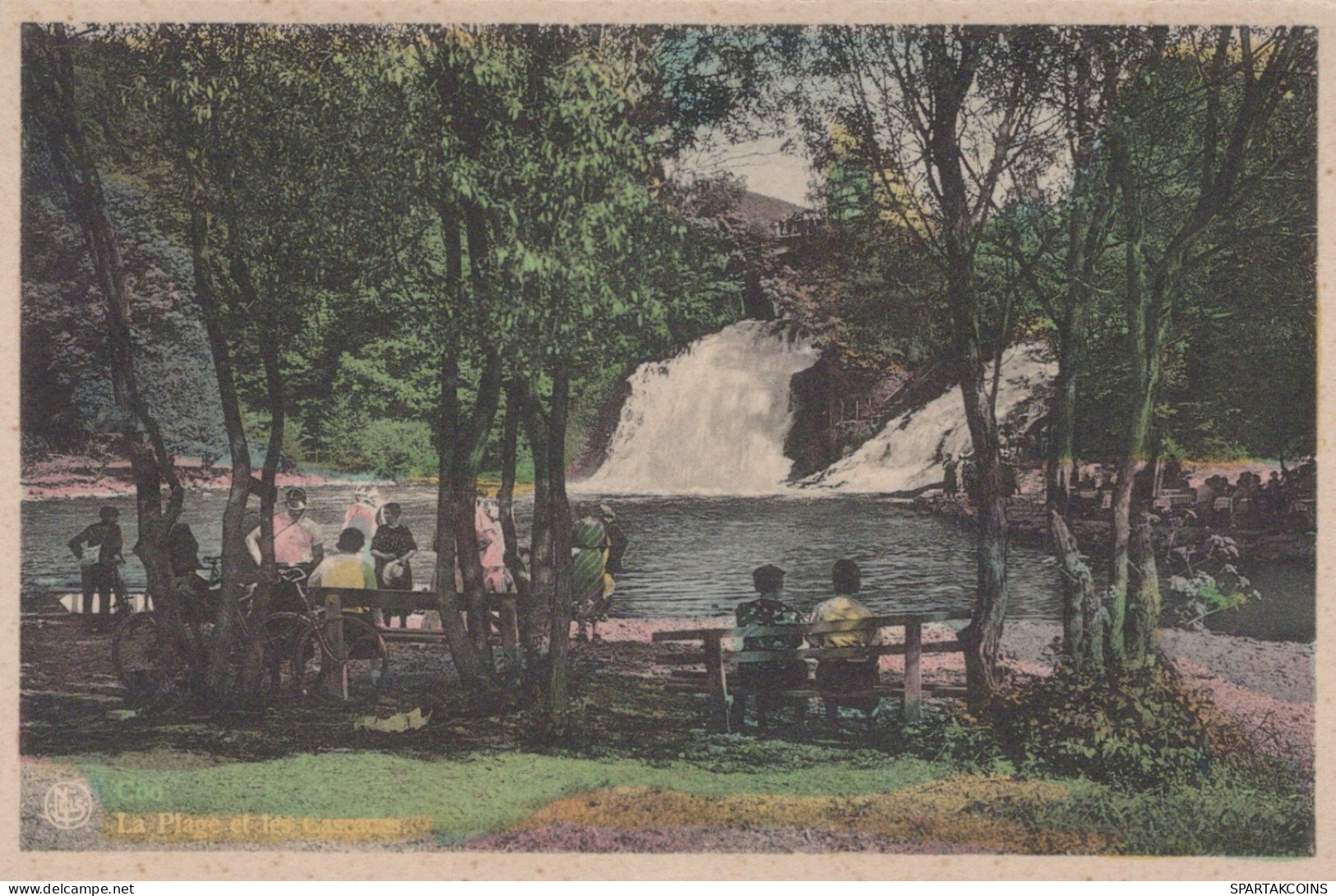 BELGIUM COO WATERFALL Province Of Liège Postcard CPA Unposted #PAD026.GB - Stavelot