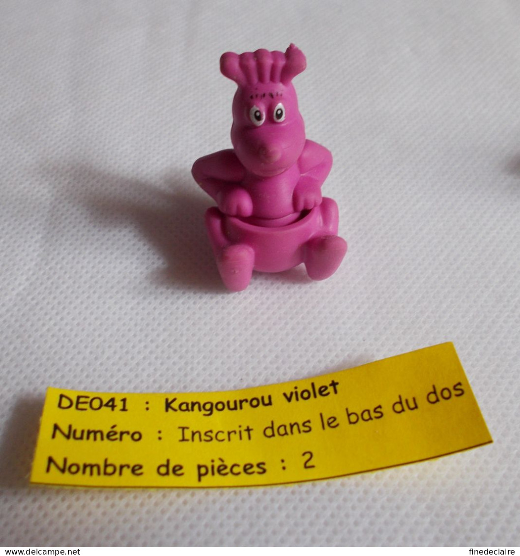 Kinder - Kangourou Violet - DE041 - Sans BPZ - Mountables