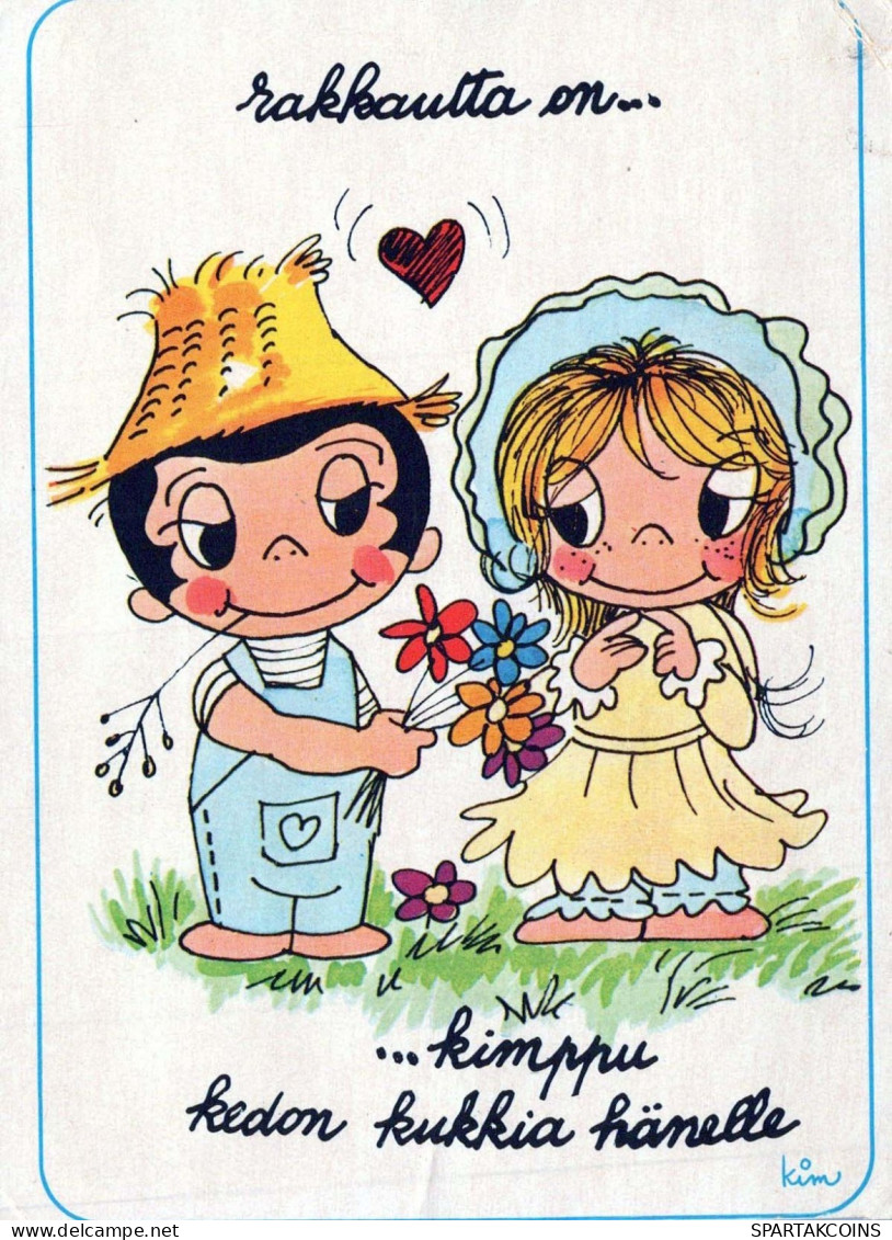 CHILDREN HUMOUR Vintage Postcard CPSM #PBV413.GB - Humorous Cards