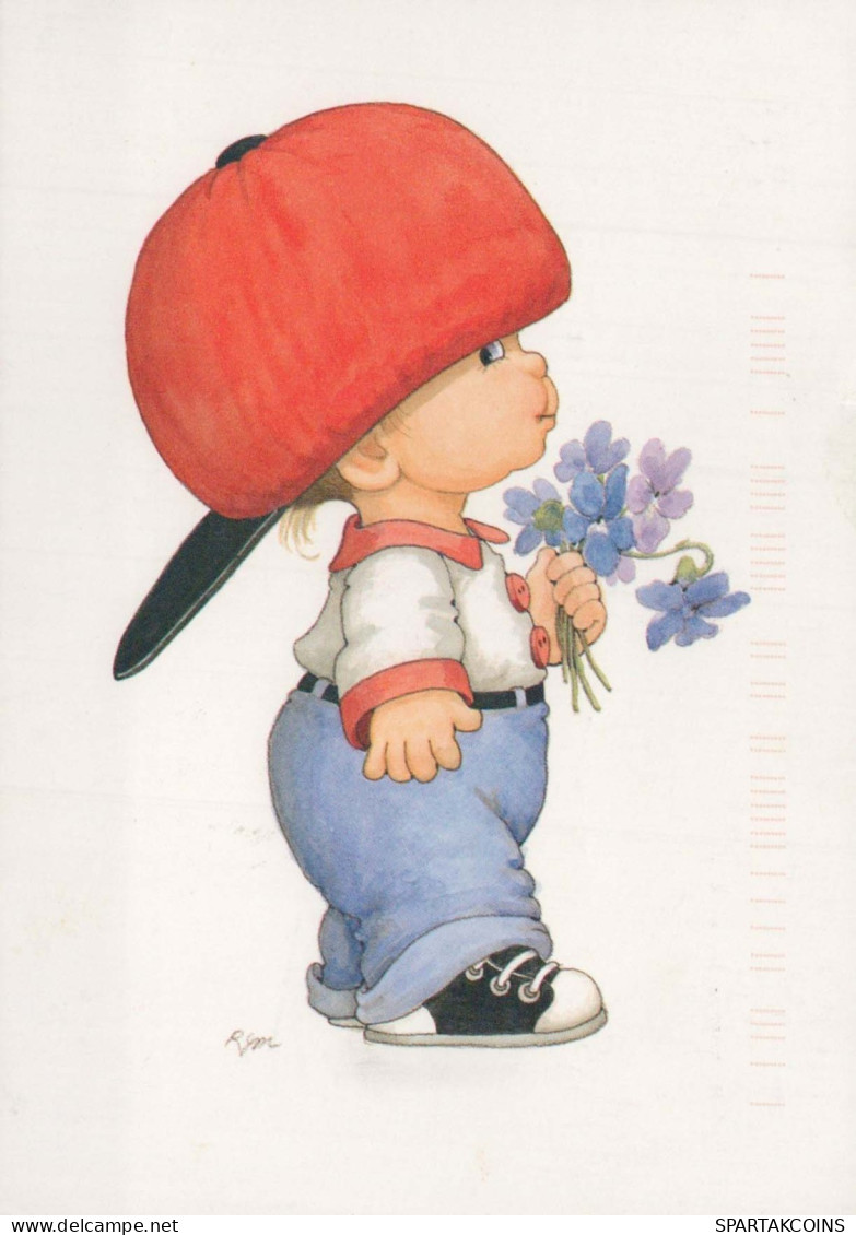 CHILDREN HUMOUR Vintage Postcard CPSM #PBV231.GB - Cartes Humoristiques