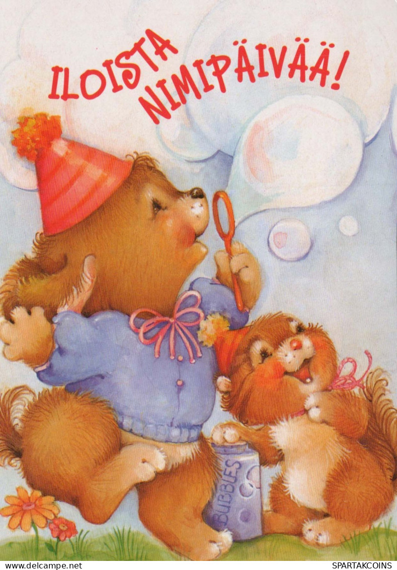 BEAR Animals Vintage Postcard CPSM #PBS354.GB - Osos