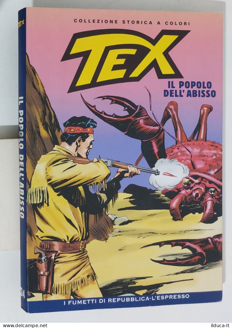 62359 TEX Collezione Storica Repubblica N. 24 - Il Popolo Dell'abisso - Tex