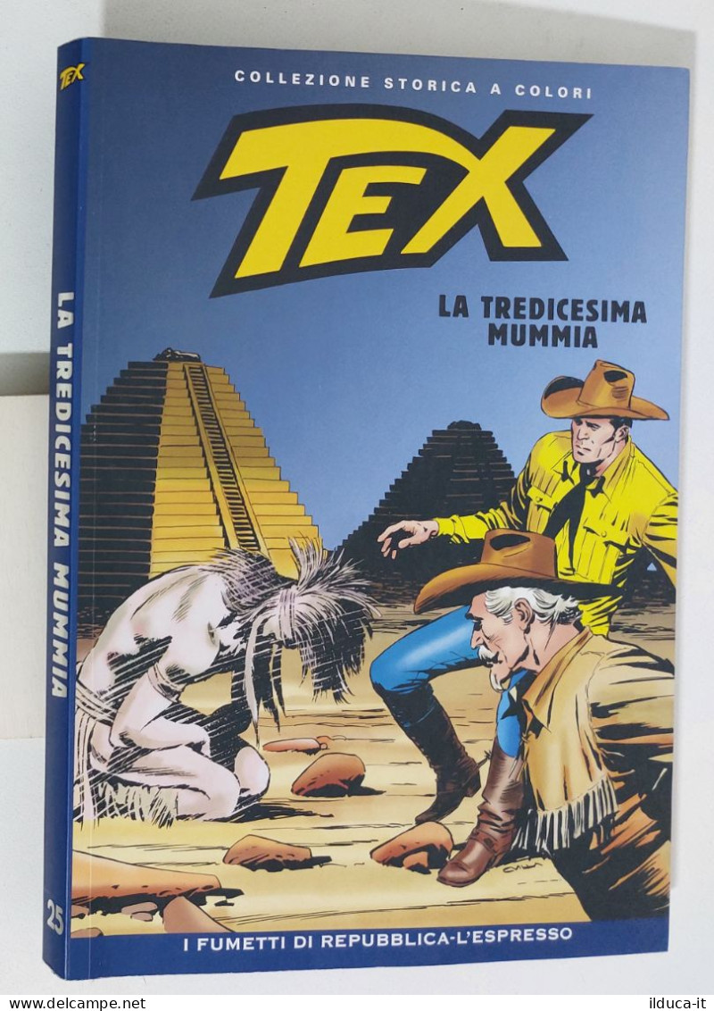 62360 TEX Collezione Storica Repubblica N. 25 - La Tredicesima Mummia - Tex