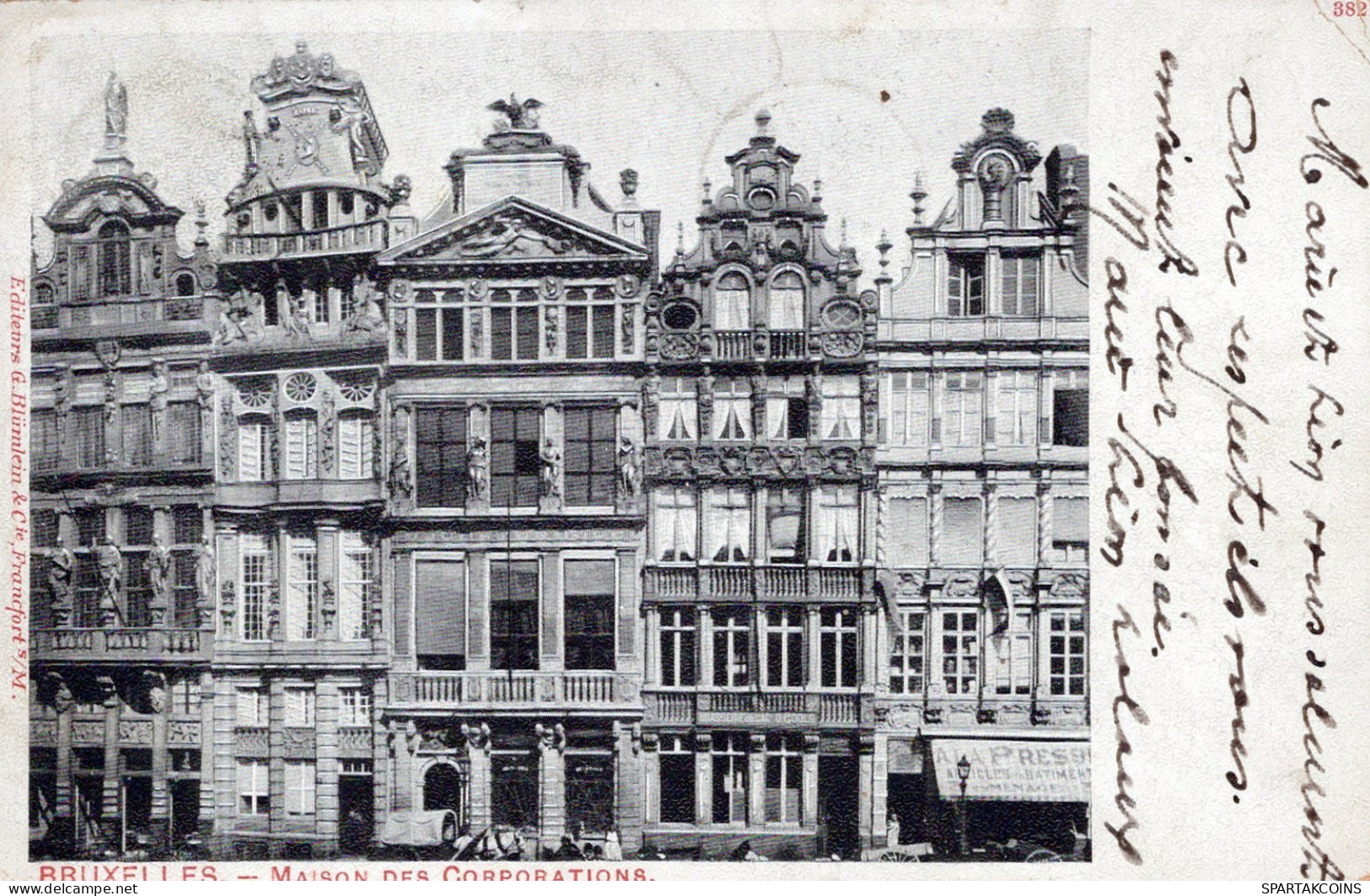 BÉLGICA BRUSELAS Postal CPA #PAD738.ES - Bruxelles-ville