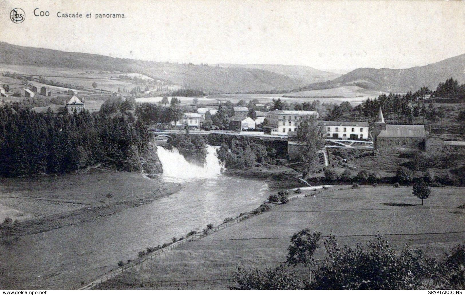 BÉLGICA CASCADA DE COO Provincia De Lieja Postal CPA Unposted #PAD027.ES - Stavelot