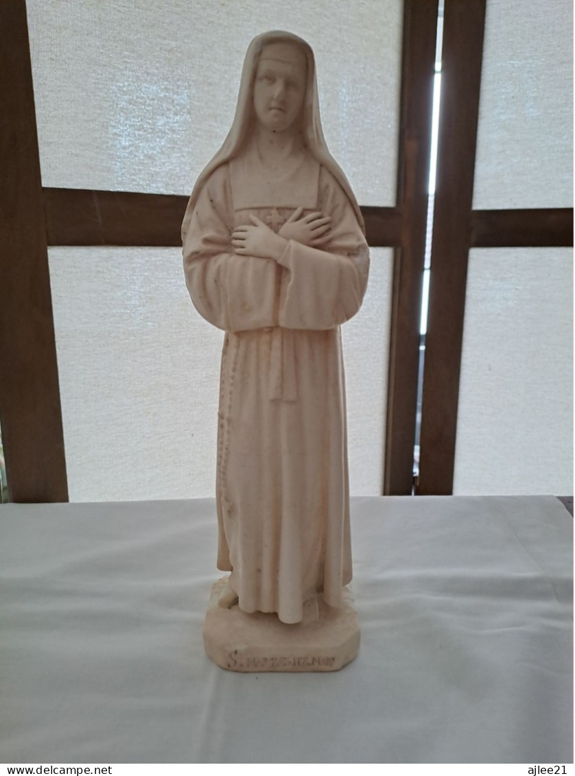 Statue Sainte Marguerite-Marie Allacoque. - Art Religieux