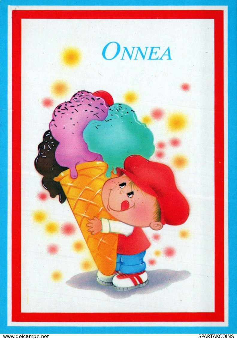 NIÑOS HUMOR Vintage Tarjeta Postal CPSM #PBV292.ES - Humorous Cards