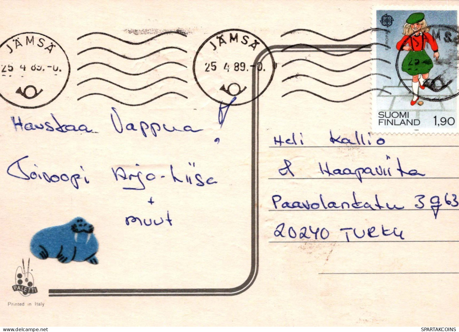 NIÑOS NIÑOS Escena S Paisajes Vintage Tarjeta Postal CPSM #PBU615.ES - Scènes & Paysages