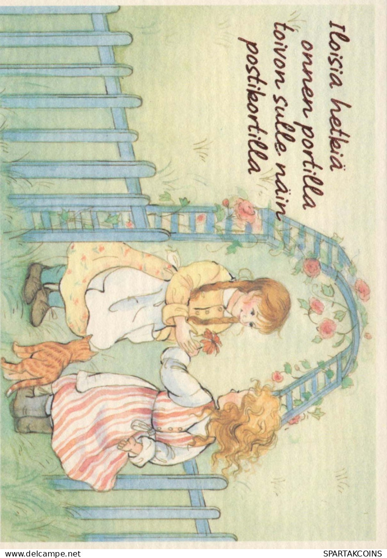 NIÑOS NIÑOS Escena S Paisajes Vintage Tarjeta Postal CPSM #PBU367.ES - Scènes & Paysages