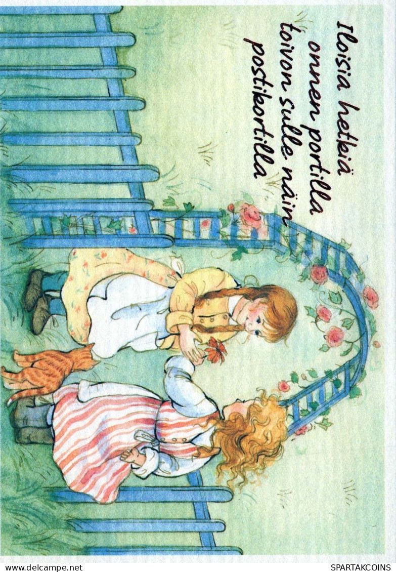 NIÑOS NIÑOS Escena S Paisajes Vintage Tarjeta Postal CPSM #PBU367.ES - Scènes & Paysages