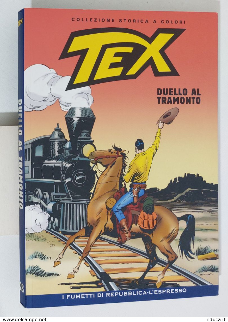 62367 TEX Collezione Storica Repubblica N. 28 - Duello Al Tramonto - Tex