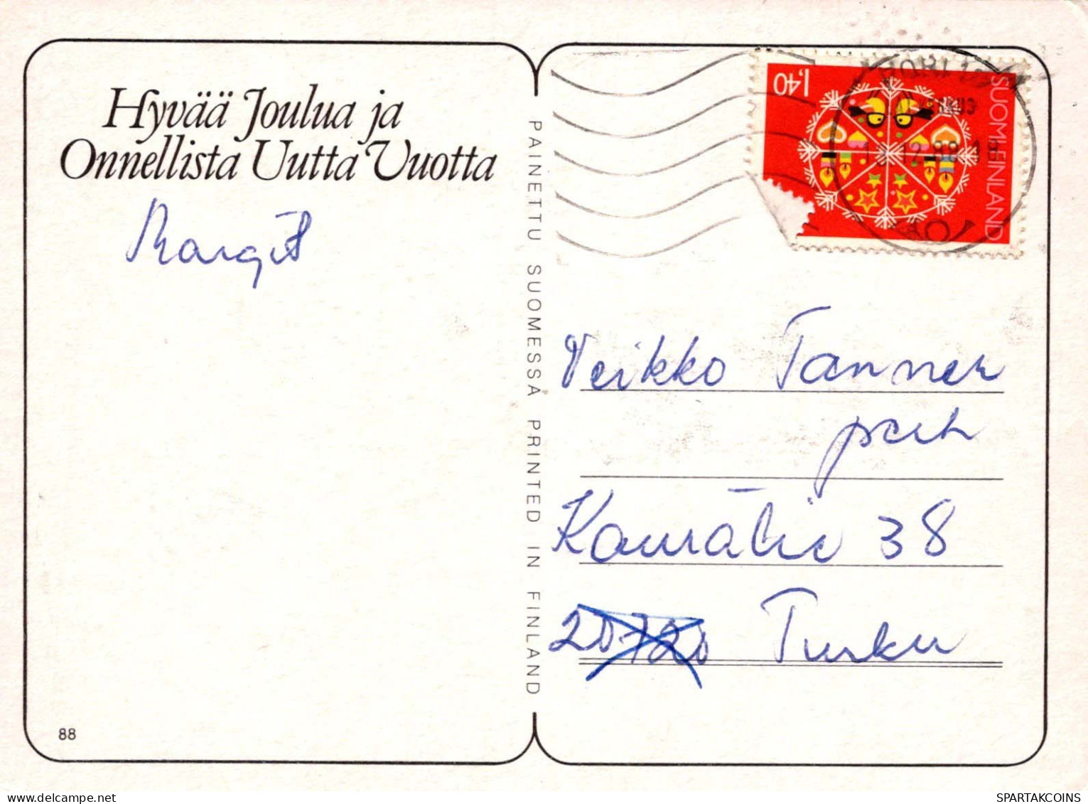 ÁNGEL Navidad Vintage Tarjeta Postal CPSM #PBP367.ES - Anges
