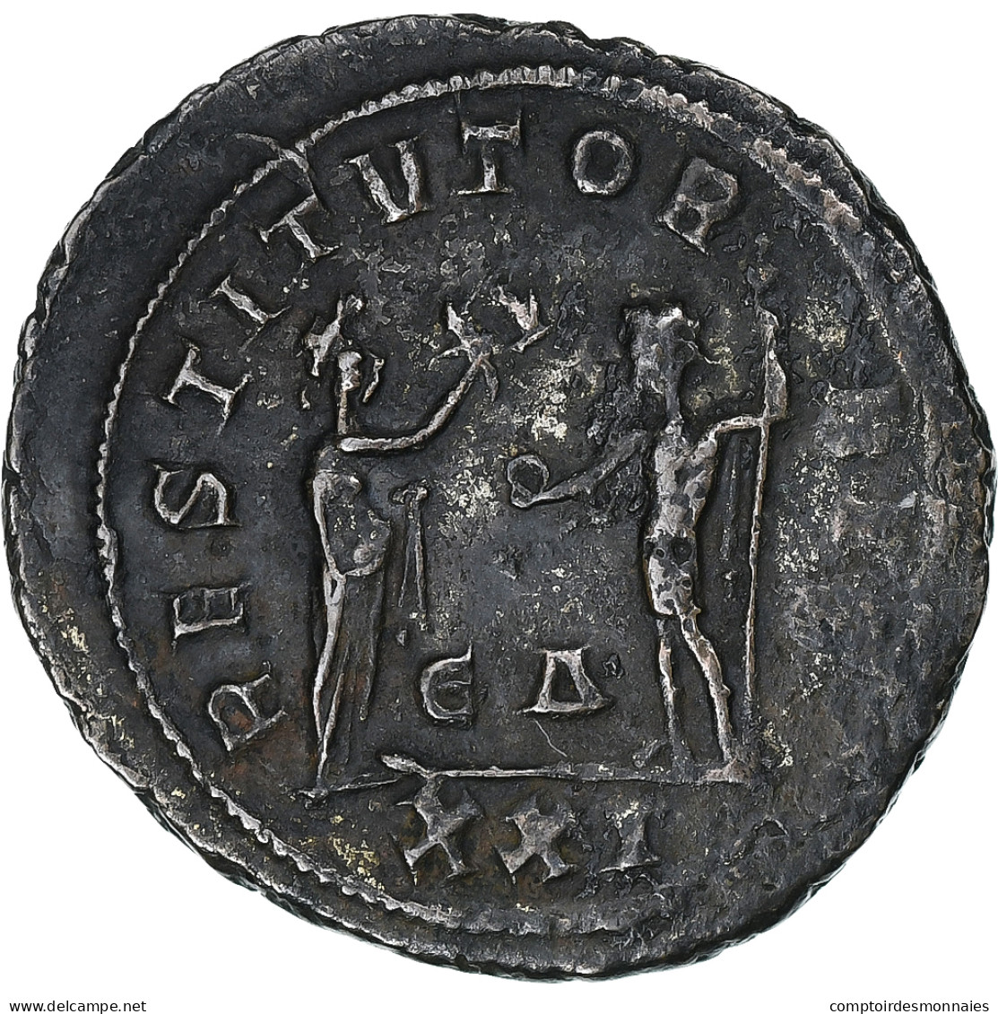 Probus, Aurelianus, 276-282, Antioche, Billon, TTB+, RIC:925 - La Crisis Militar (235 / 284)