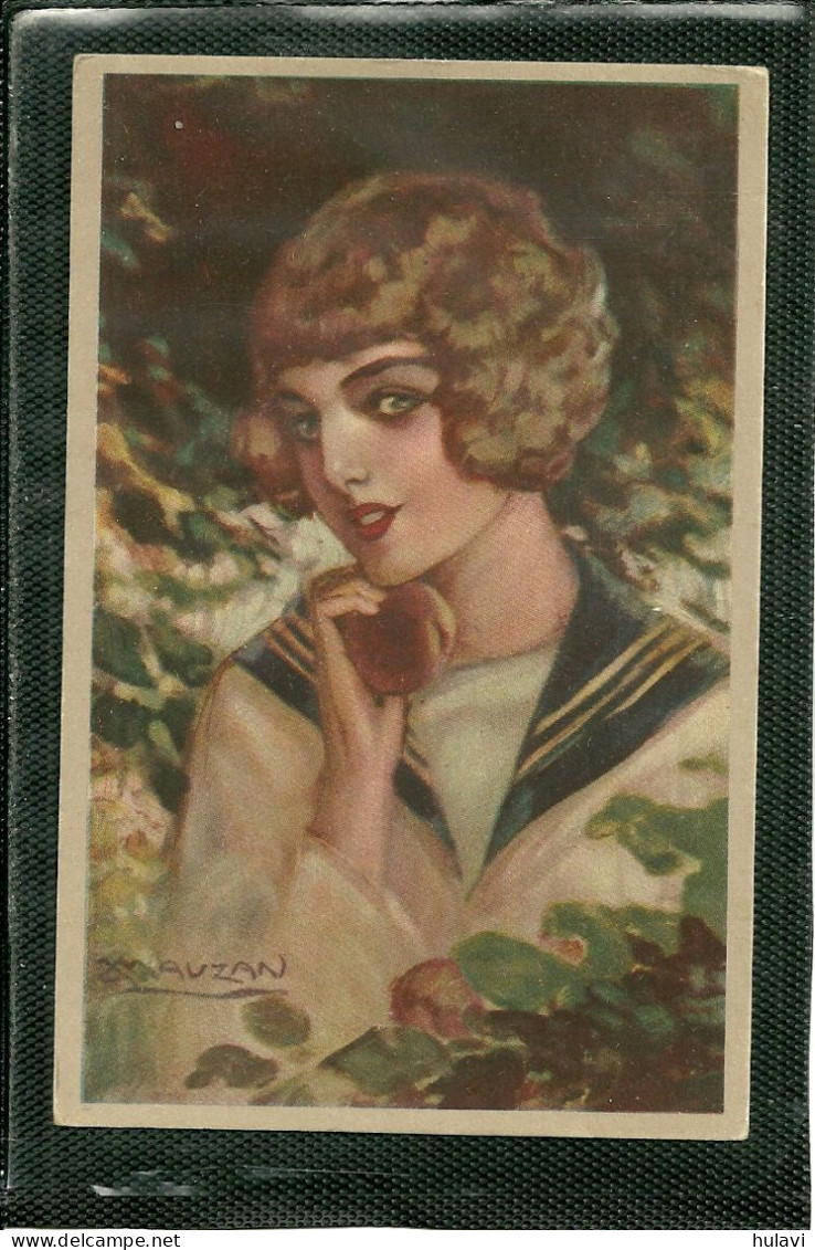 FEMME A LA POMME (ref 1424) - Mauzan, L.A.