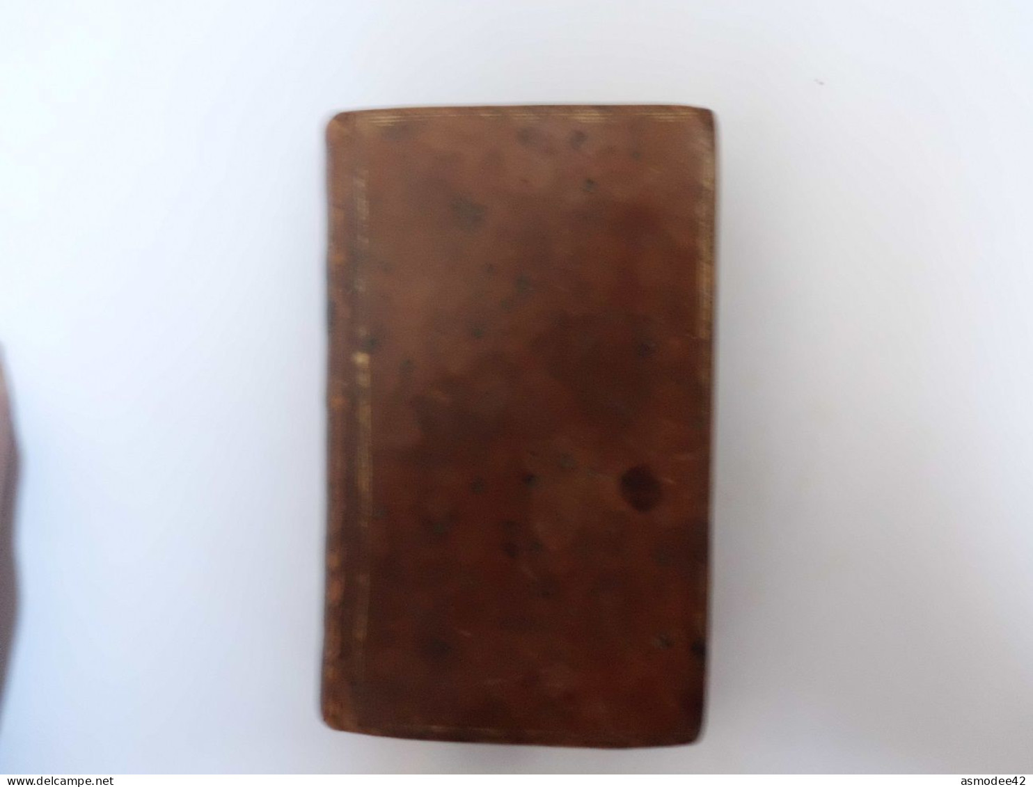 CONSIDERATIONS SUR LES MOEURS PAR DUCLOS 1784  LIVRE ANCIEN XVIIIème  DIM 12 X 7,5cm - 1701-1800